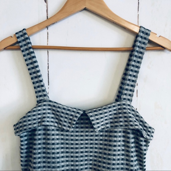 Free People Beach Peek A Boo Gingham Dress - Picture 4 of 7